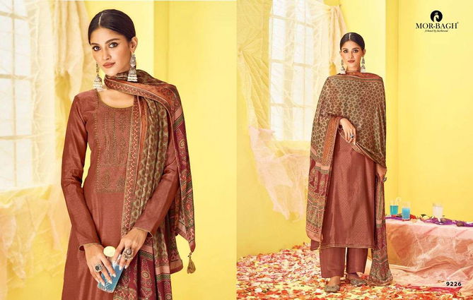 Aashirwad Mor Bagh Kathak Latest Heavy Festive Wear Silk Salwar Suits Collection